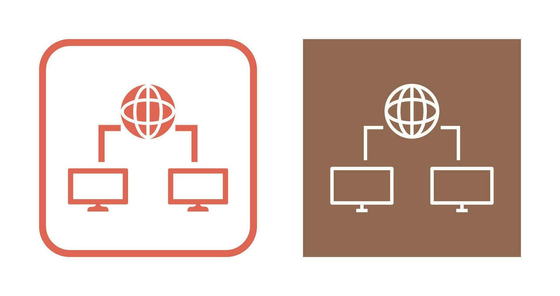 Unique Internet Connectivity Vector Icon