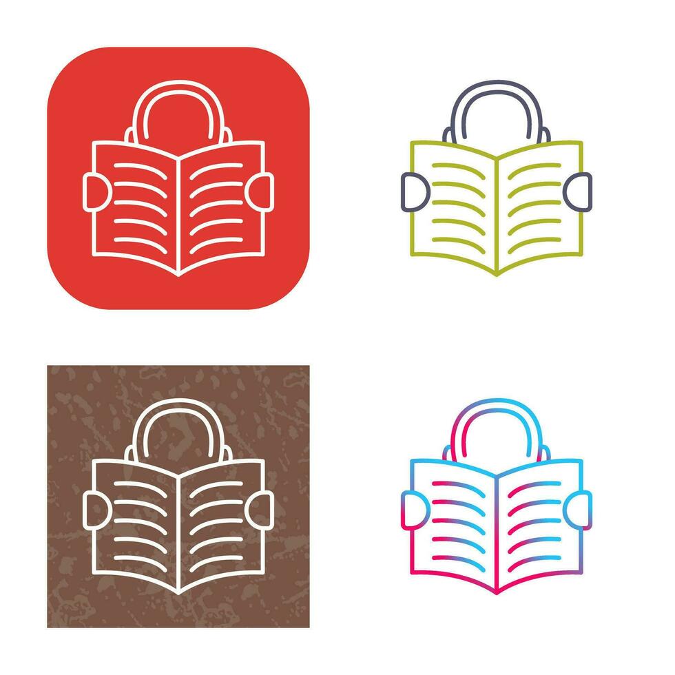 Reading Vector Icon