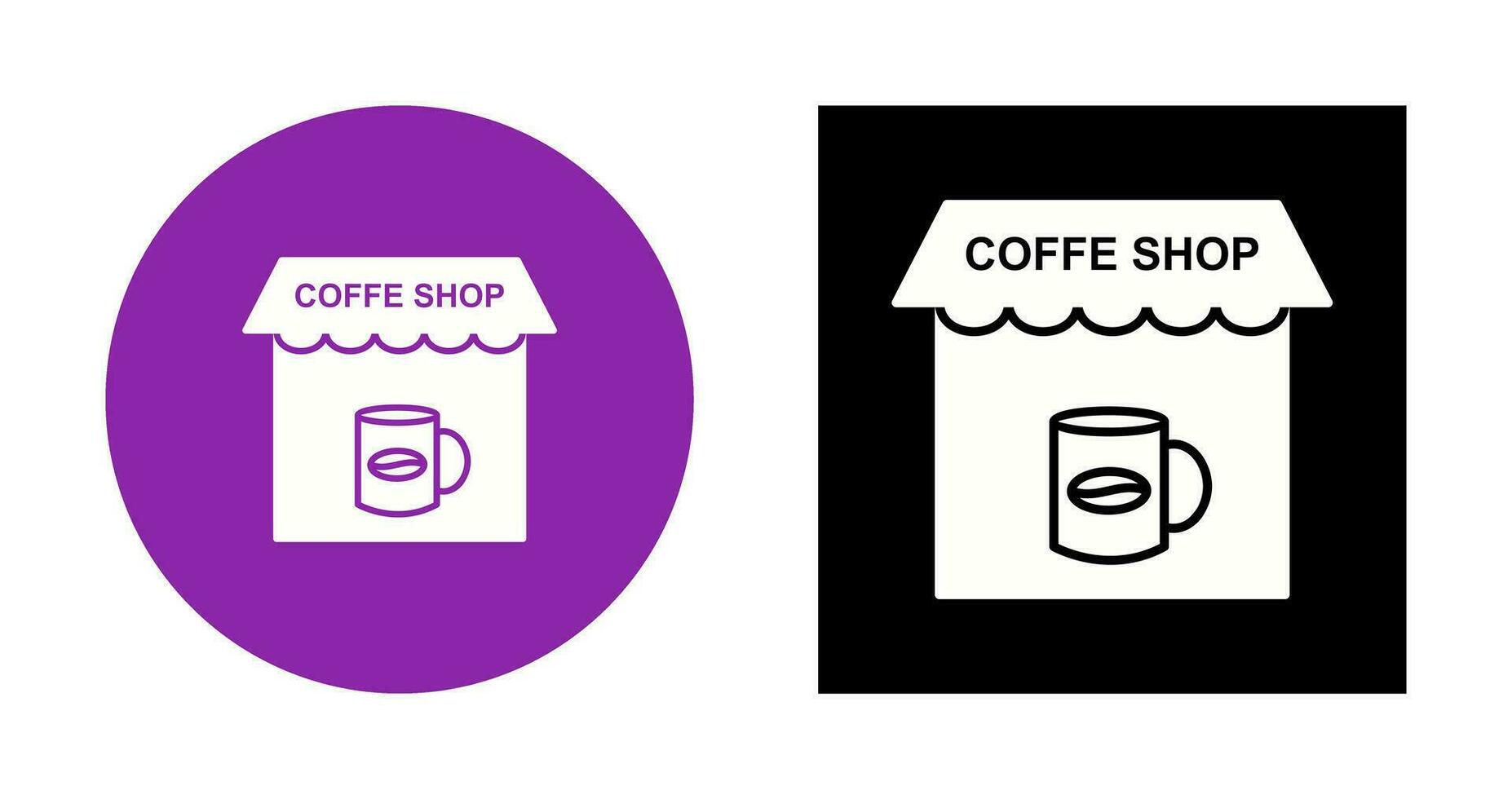 Coffee Shop Vector Icon