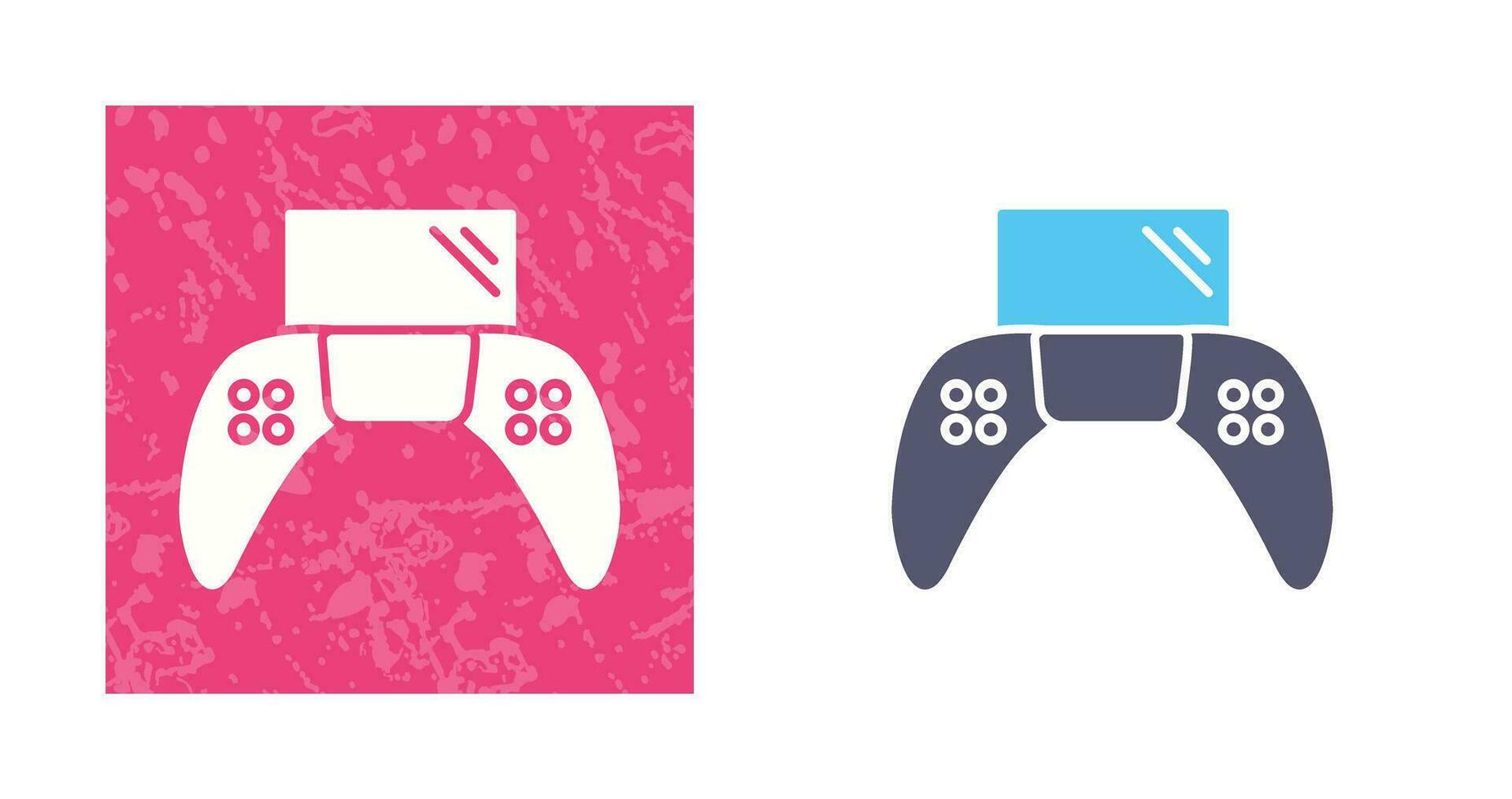 Unique Play Station Vector Icon