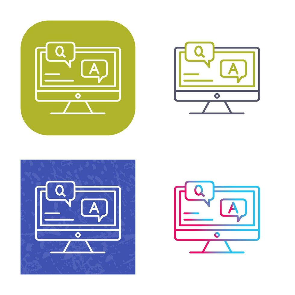 Faq Vector Icon