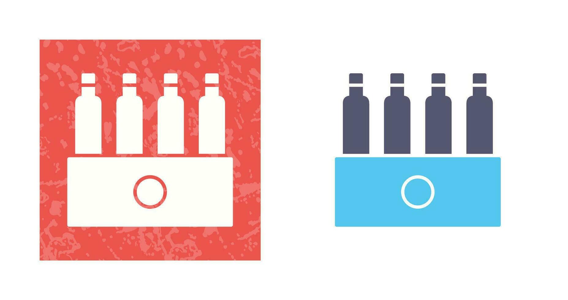 Unique Pack of Beers Vector Icon