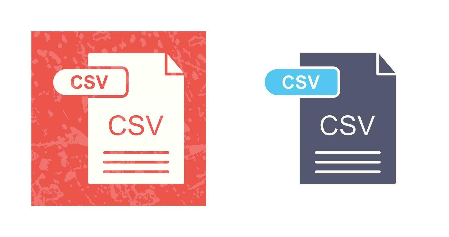 CSV Vector Icon