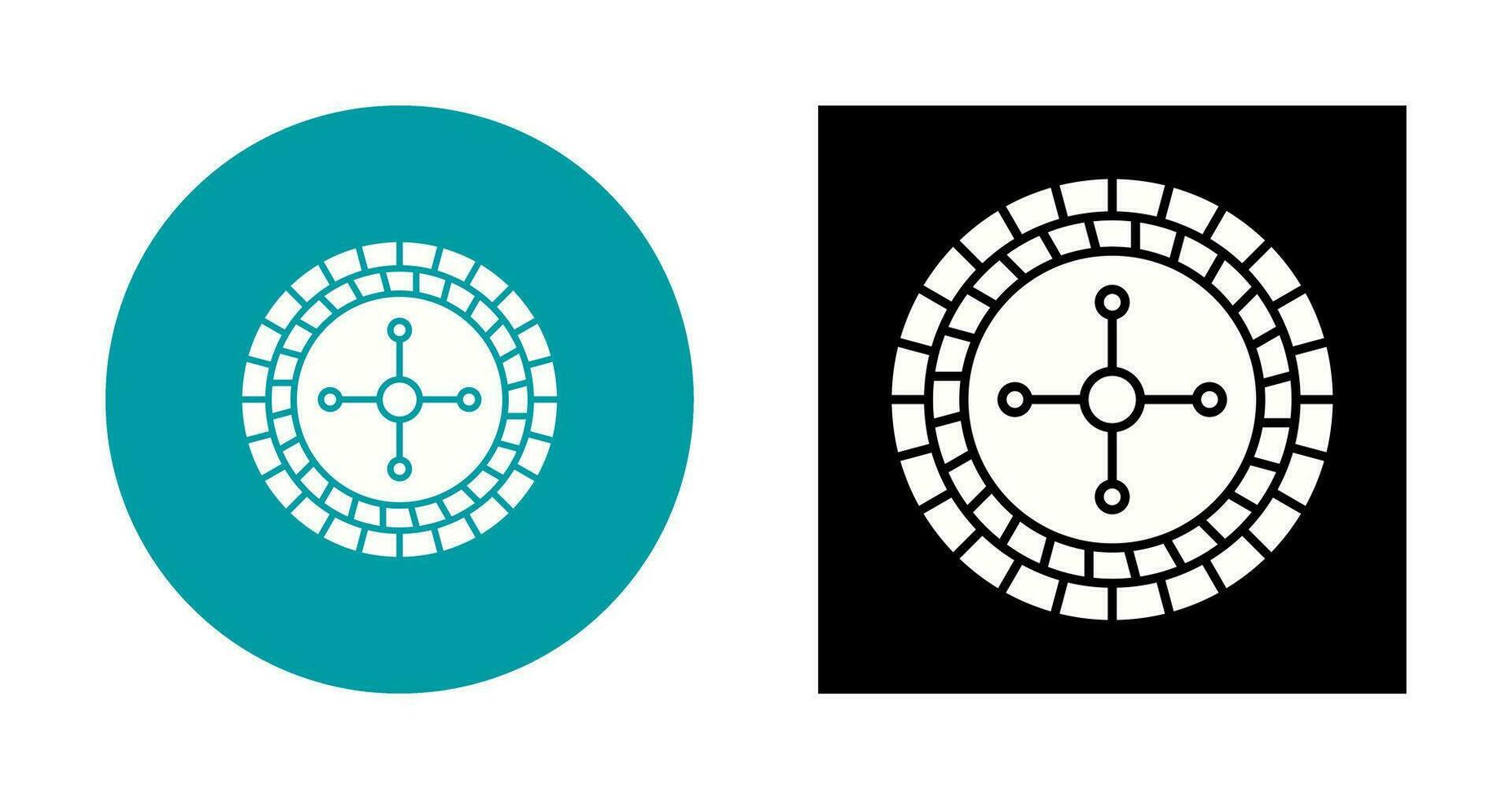 Roulette Vector Icon
