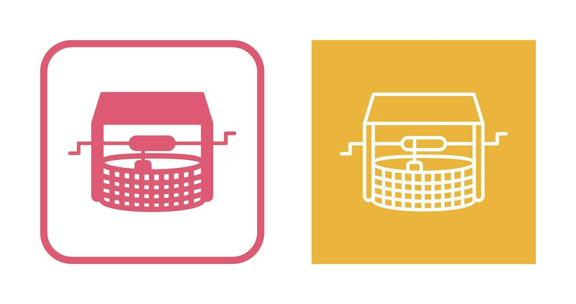 Water Well Vector Icon