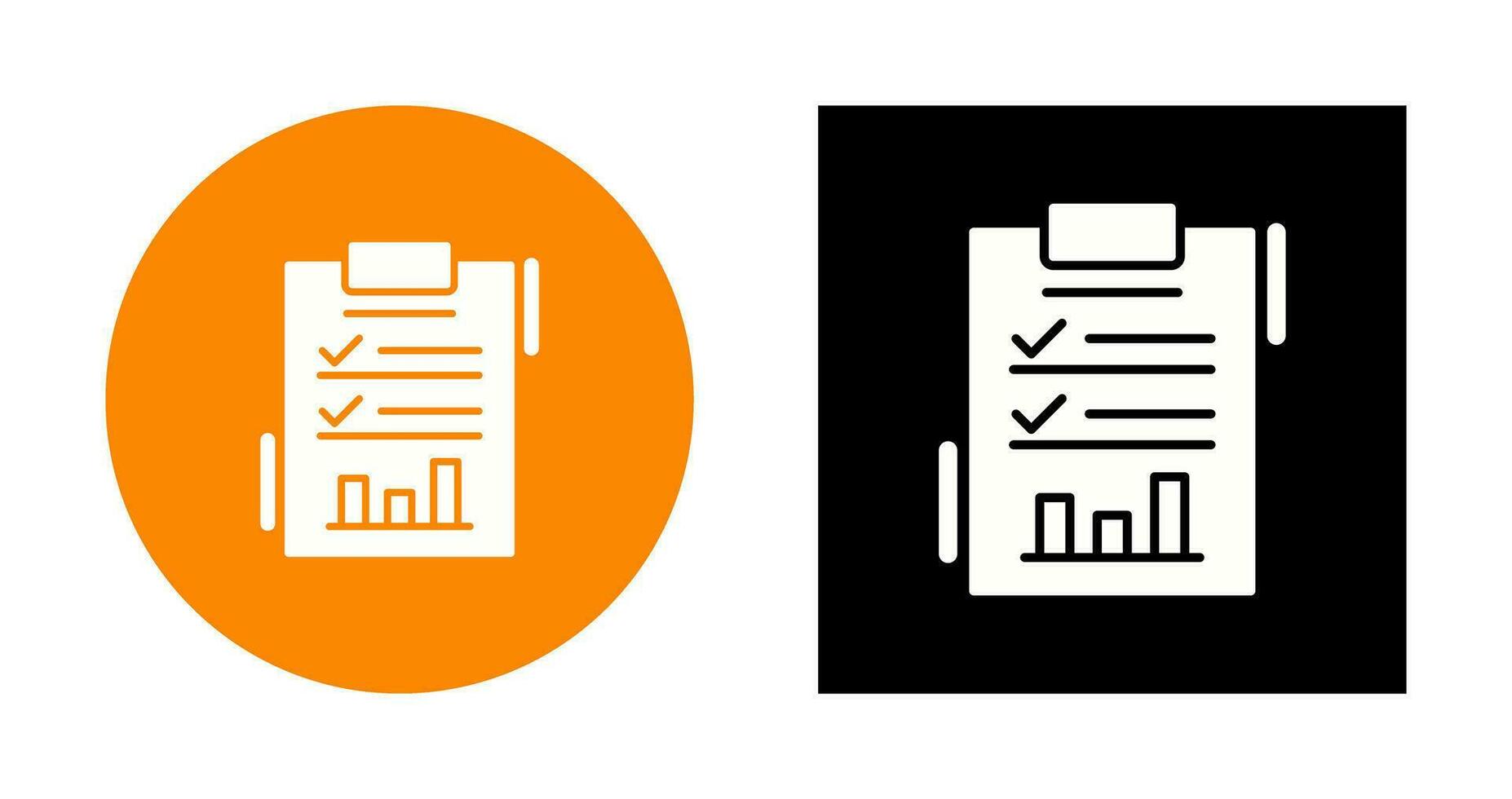 Report List Vector Icon