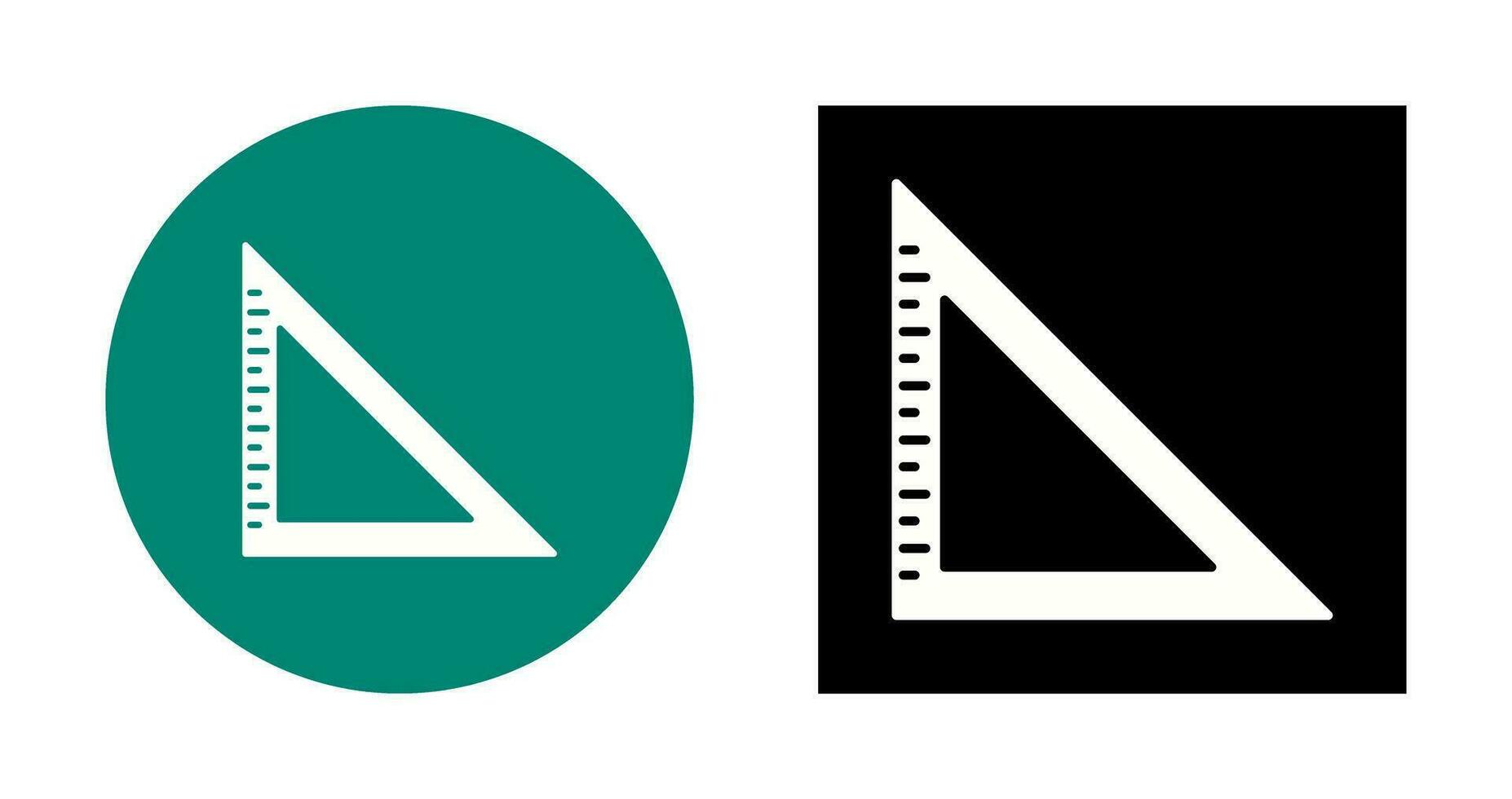 Set Square Vector Icon