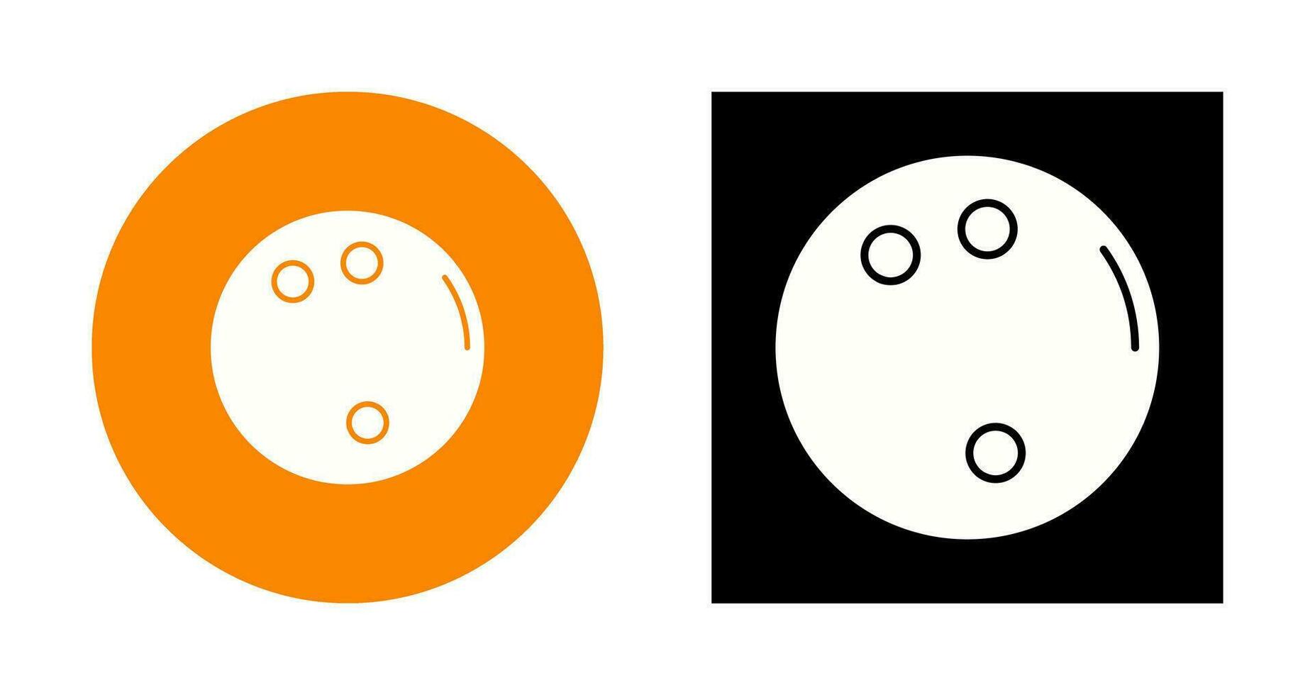 Bowling Ball Vector Icon