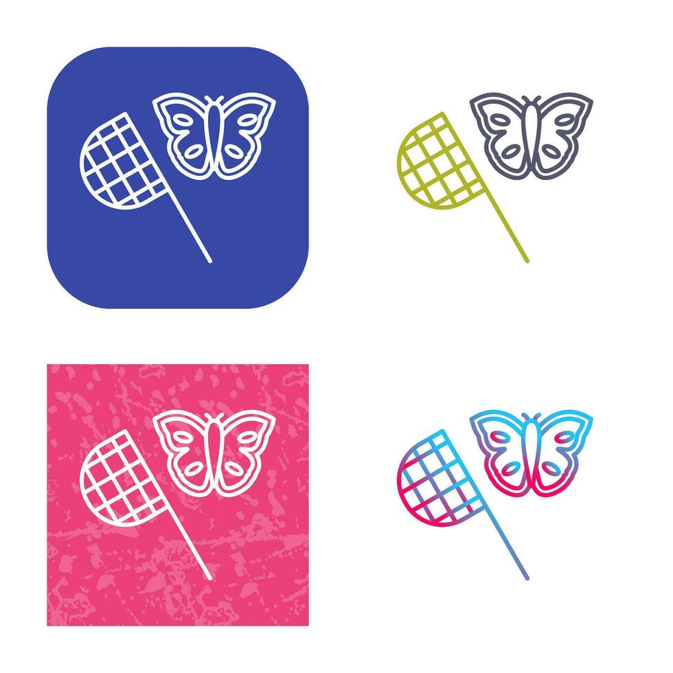 Butterfly Catcher Vector Icon