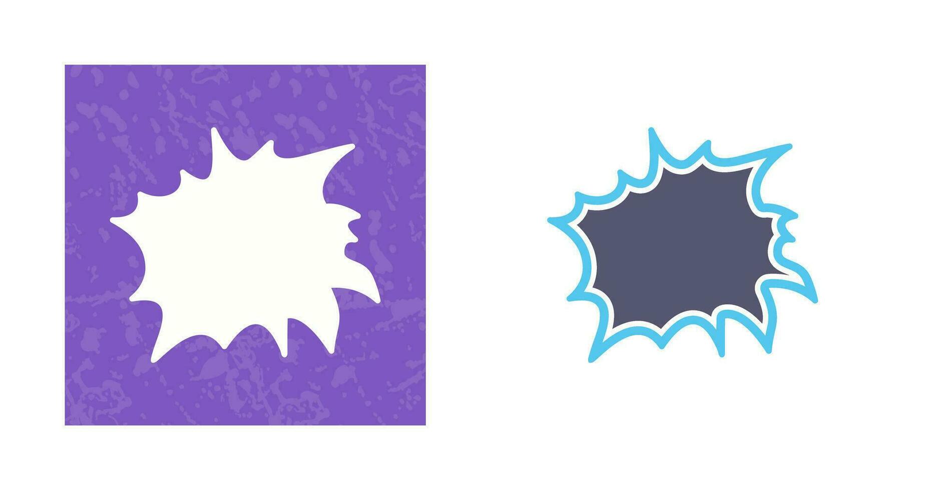 Unique Explosion Vector Icon