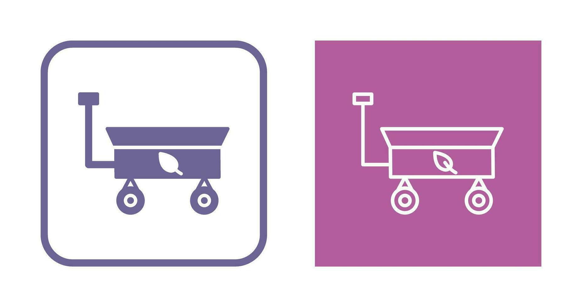 Garden Cart Vector Icon