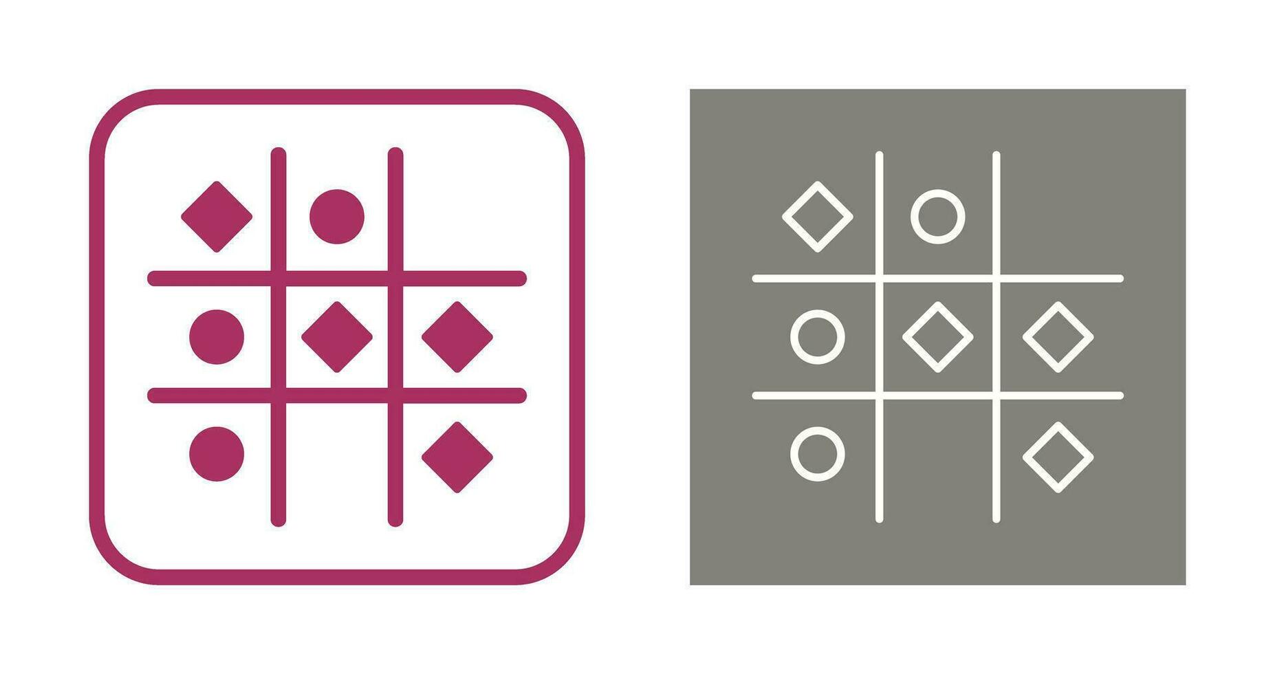 Tic Tac Toe Vector Icon