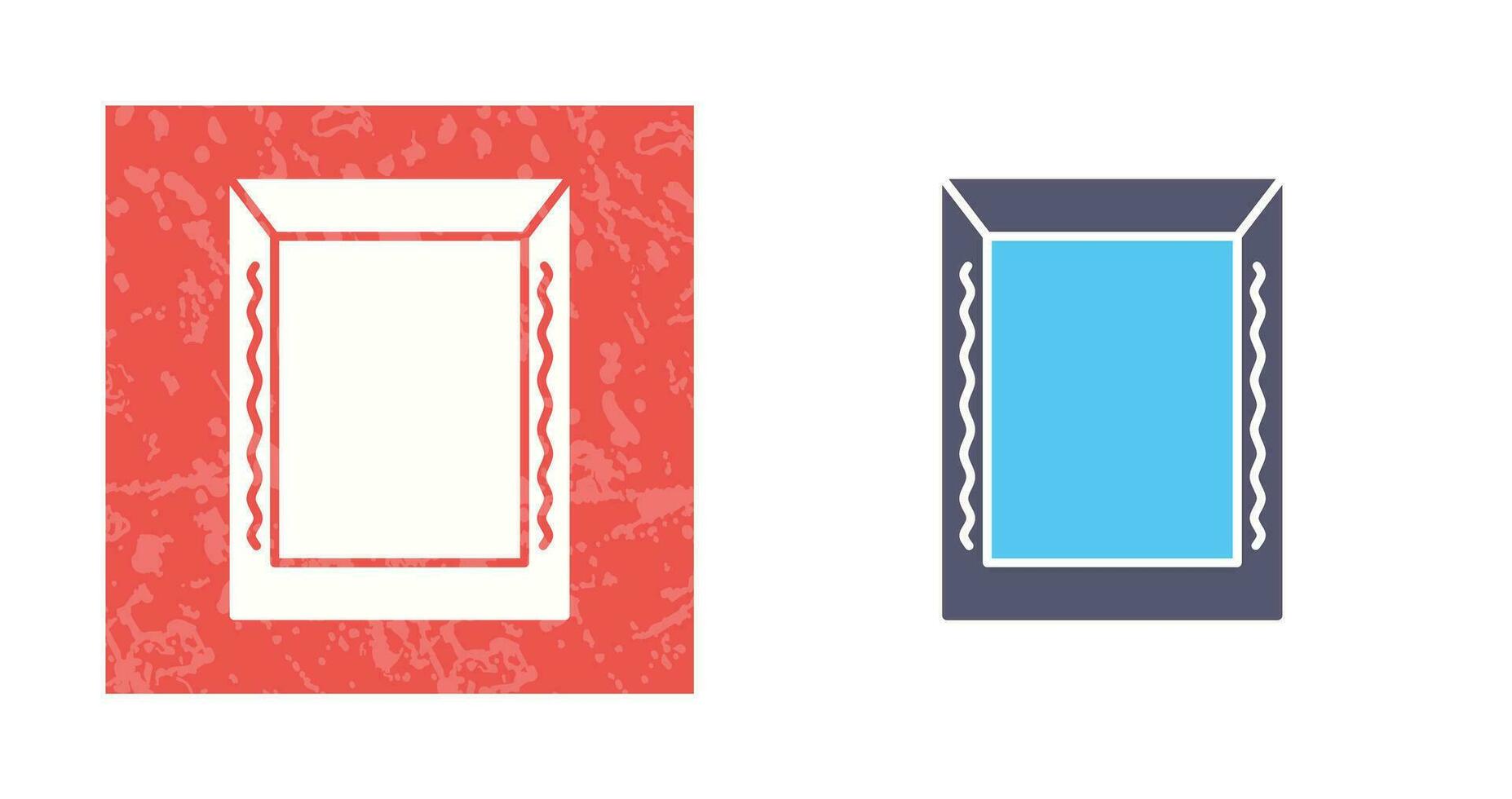 Unique Frame Vector Icon