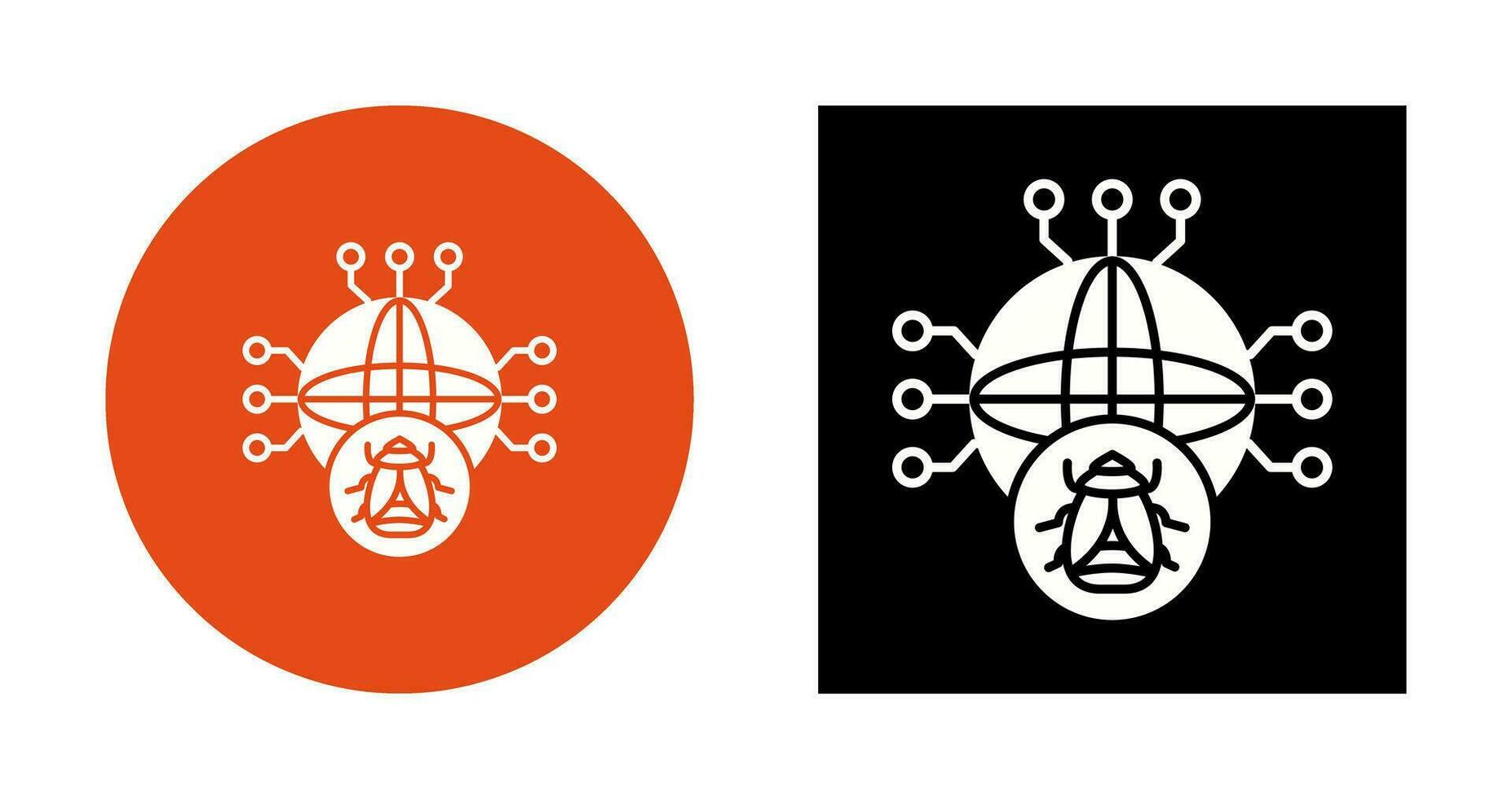 Global Malware Vector Icon