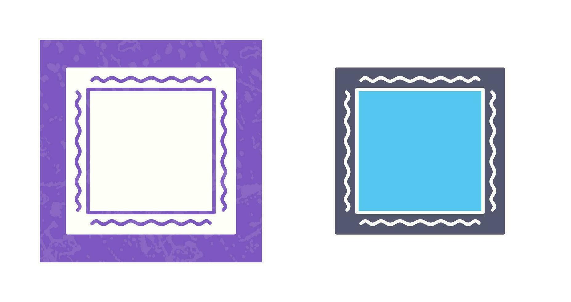 Unique Frame Vector Icon