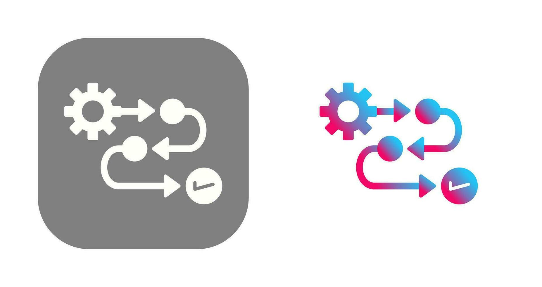 Process Vector Icon