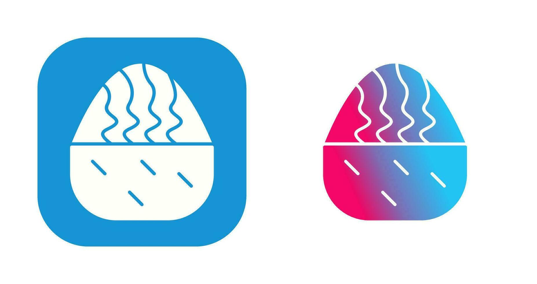 Cream Muffin Vector Icon