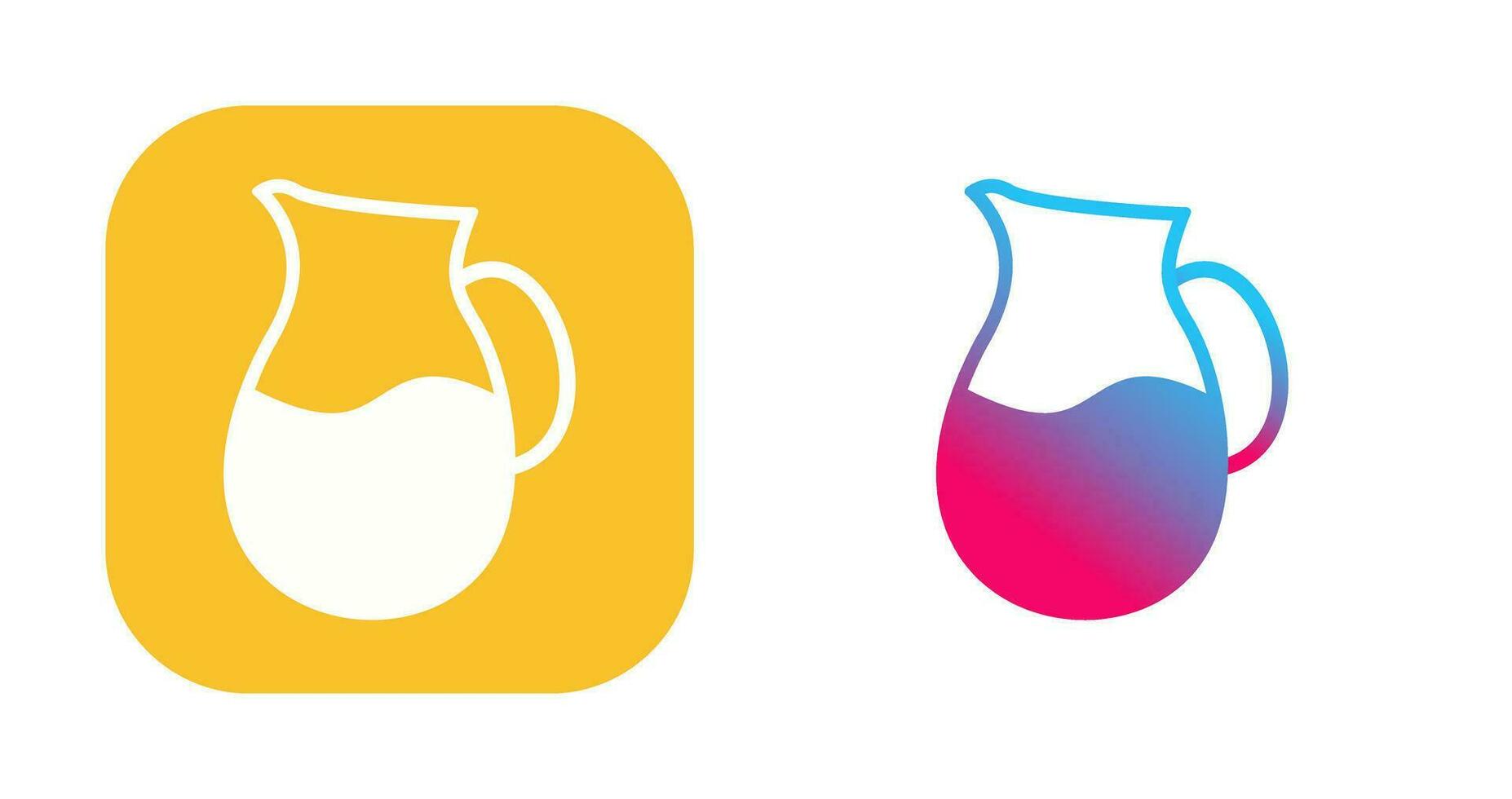 Milk Jug Vector Icon