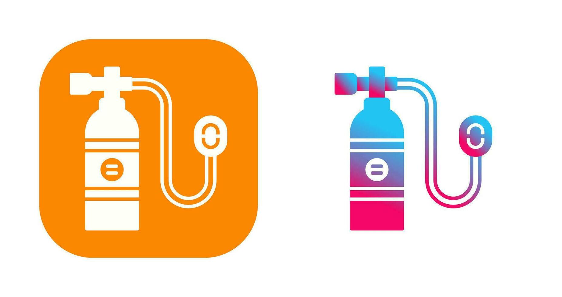 Oxygen Tank Vector Icon