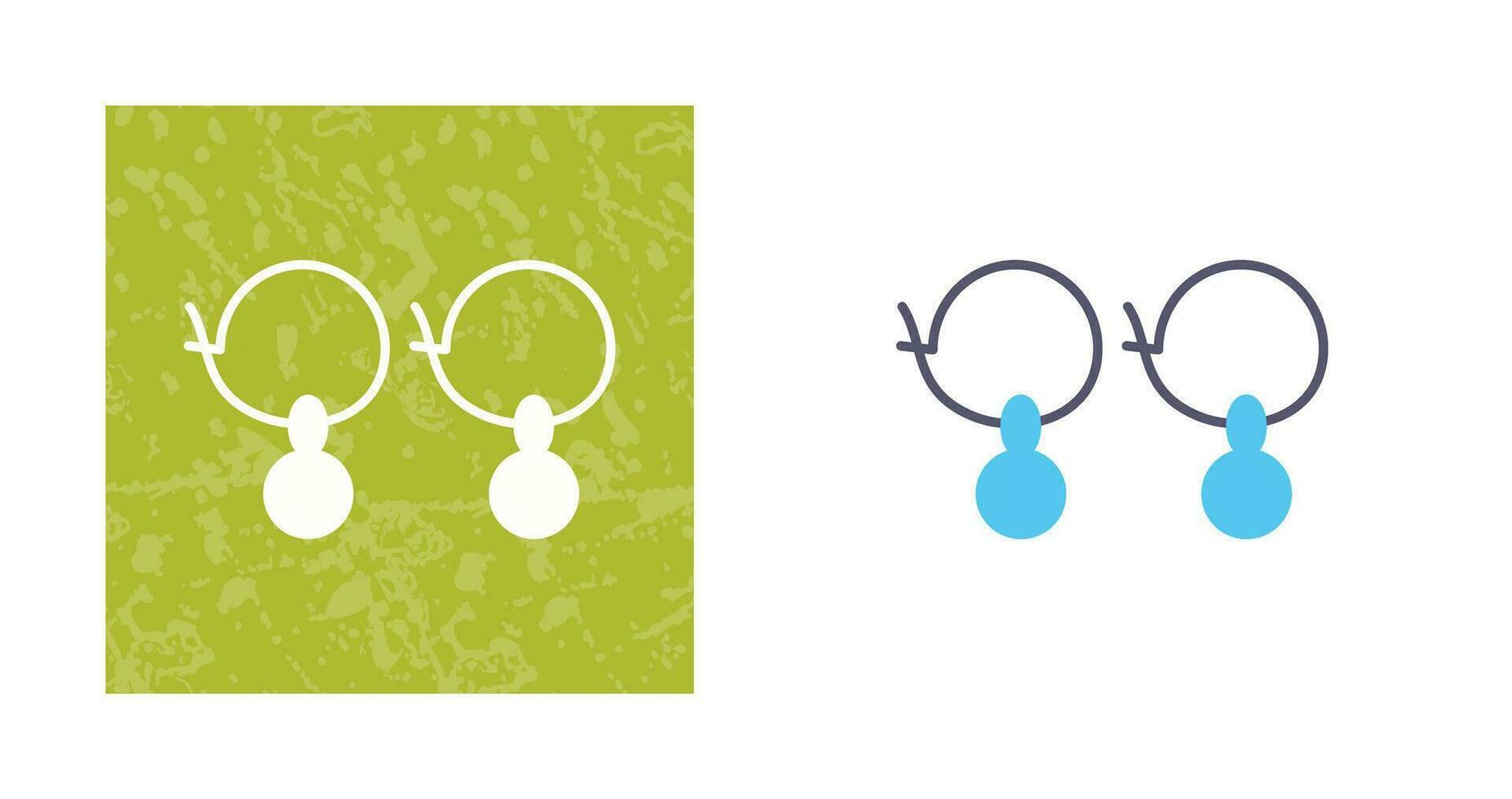 Earrings Vector Icon