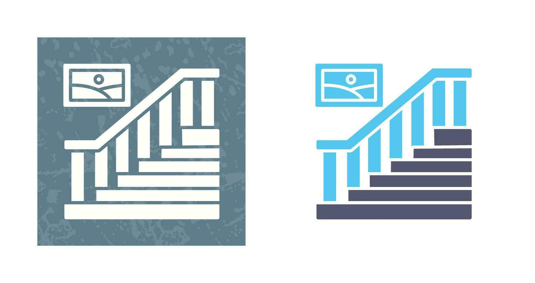 icono de vector de escalera