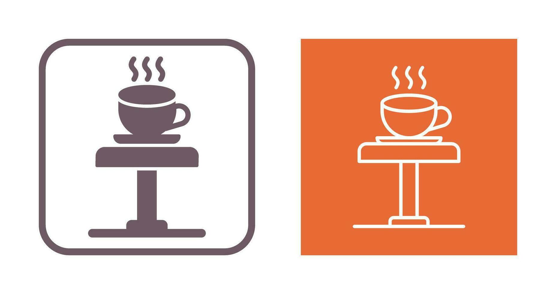 Coffee Table Vector Icon