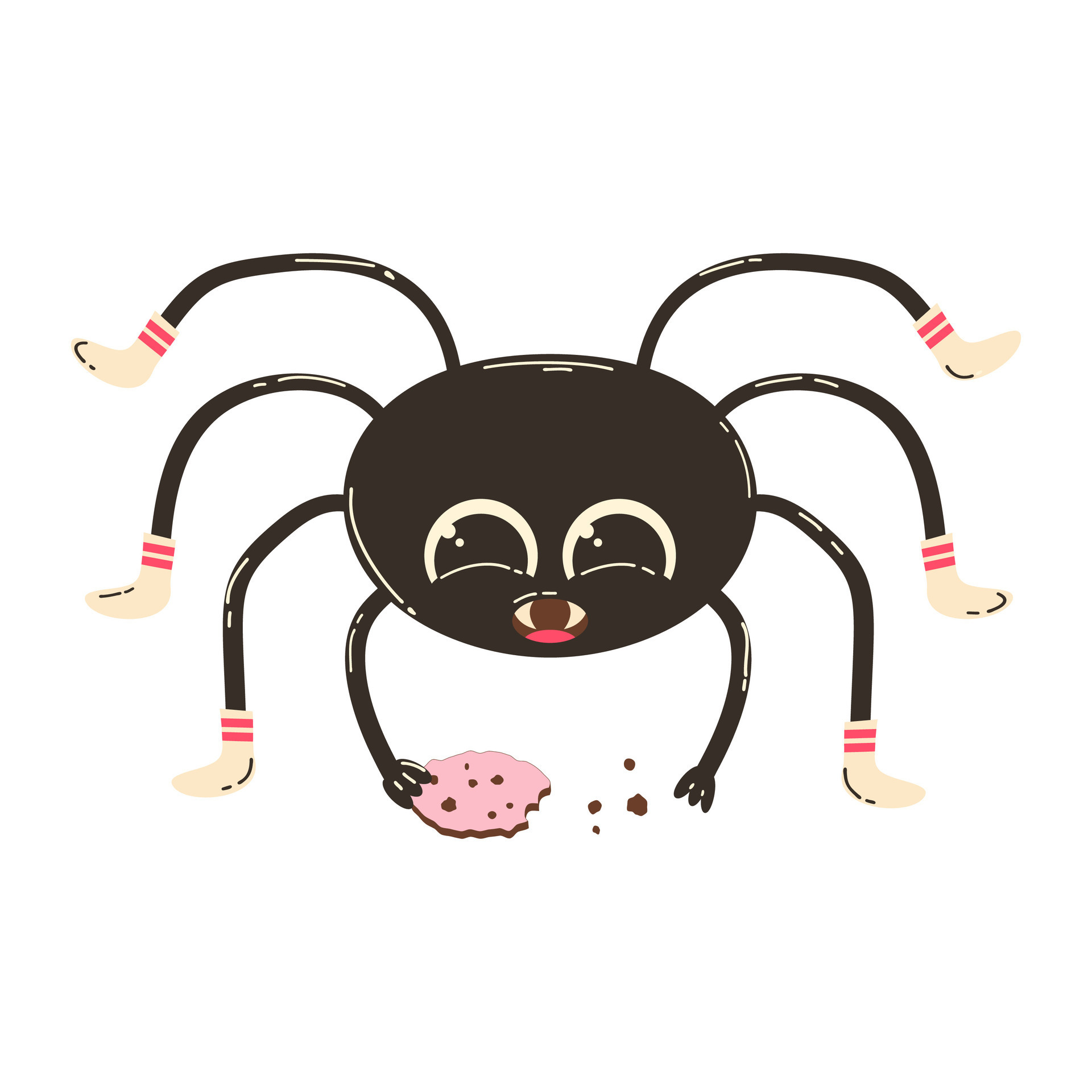 funny tarantula cartoon