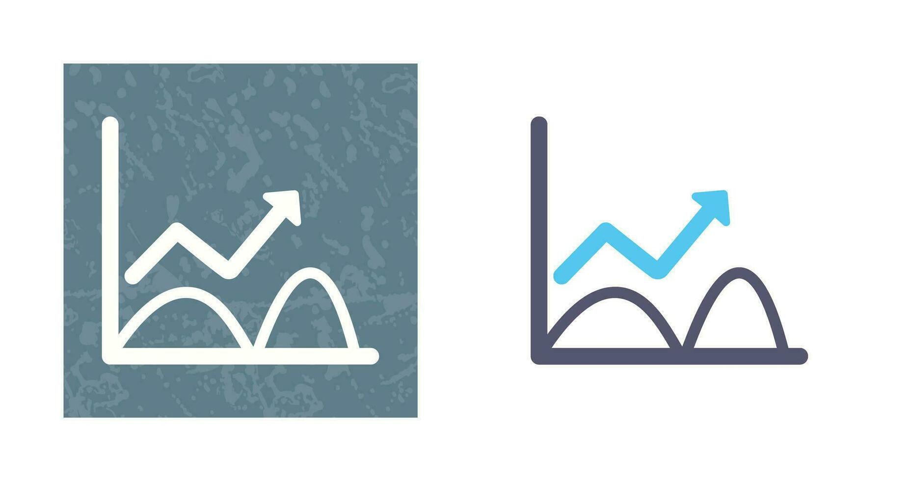 Trend in Graph Vector Icon