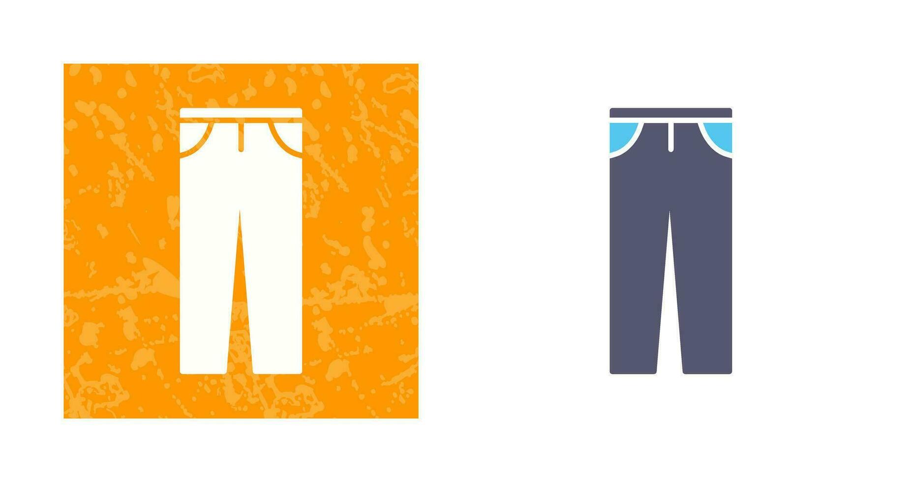 icono de vector de pantalones