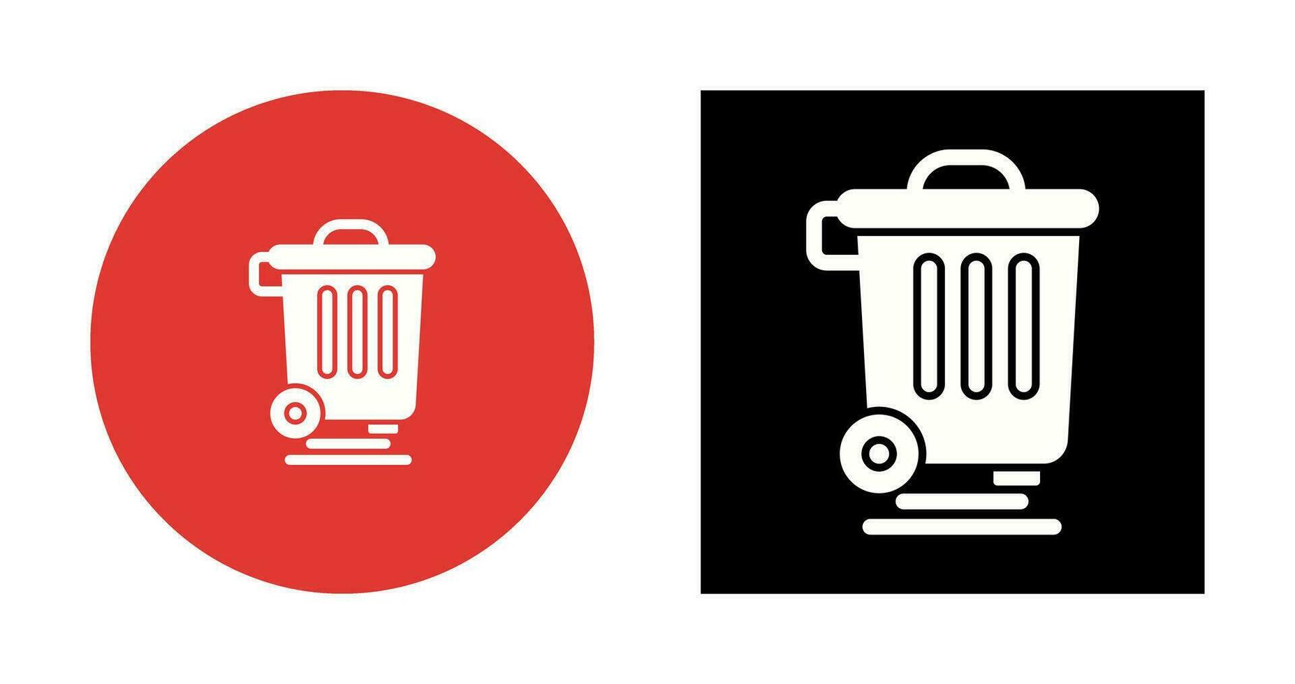 Dustbin Vector Icon