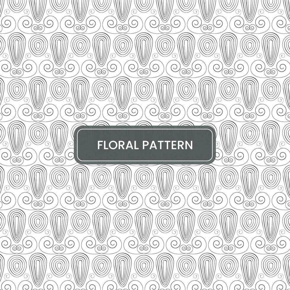 floral seamless pattern for kids vector