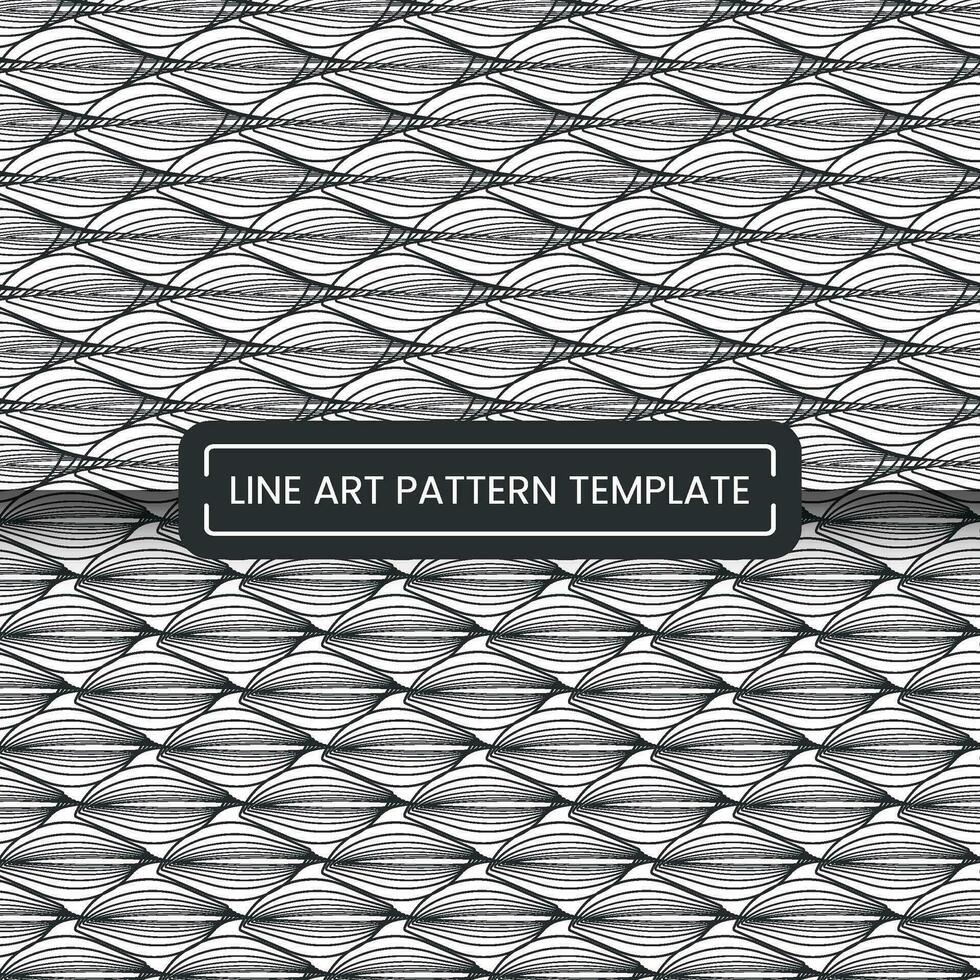 3d style line pattern background fabric vector design