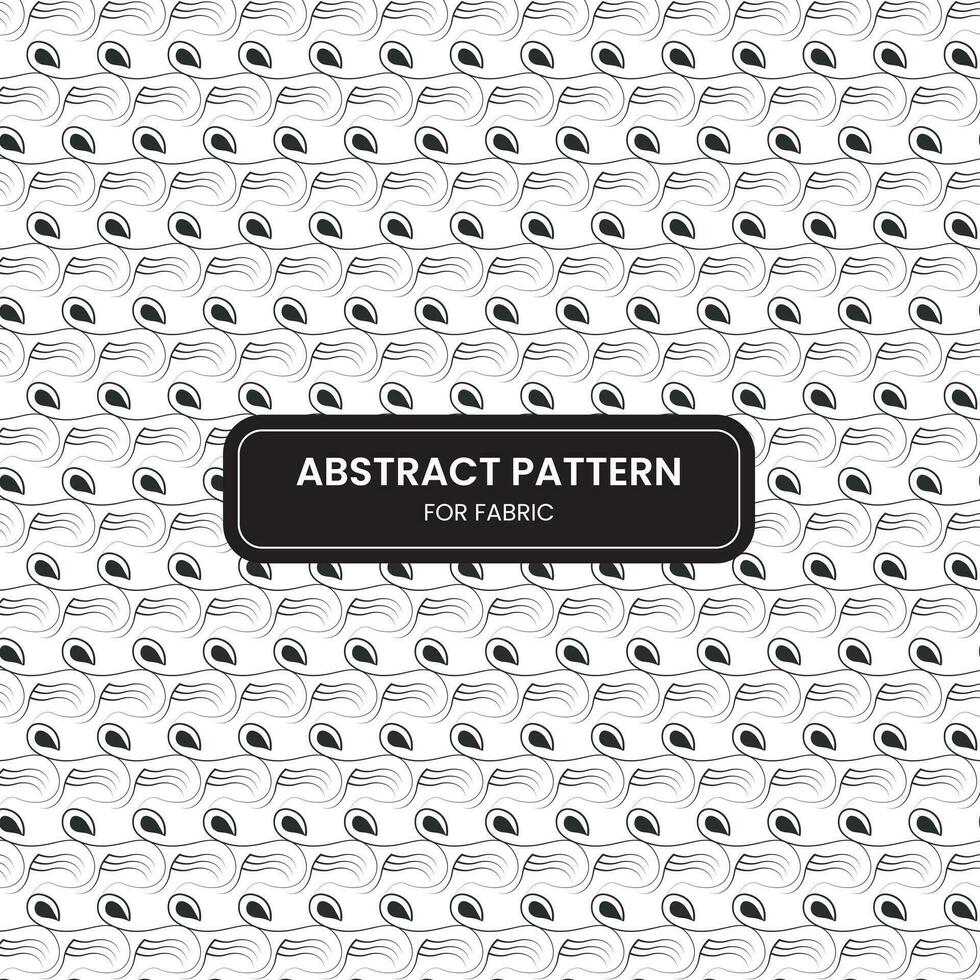 Abstract line art pattern vector