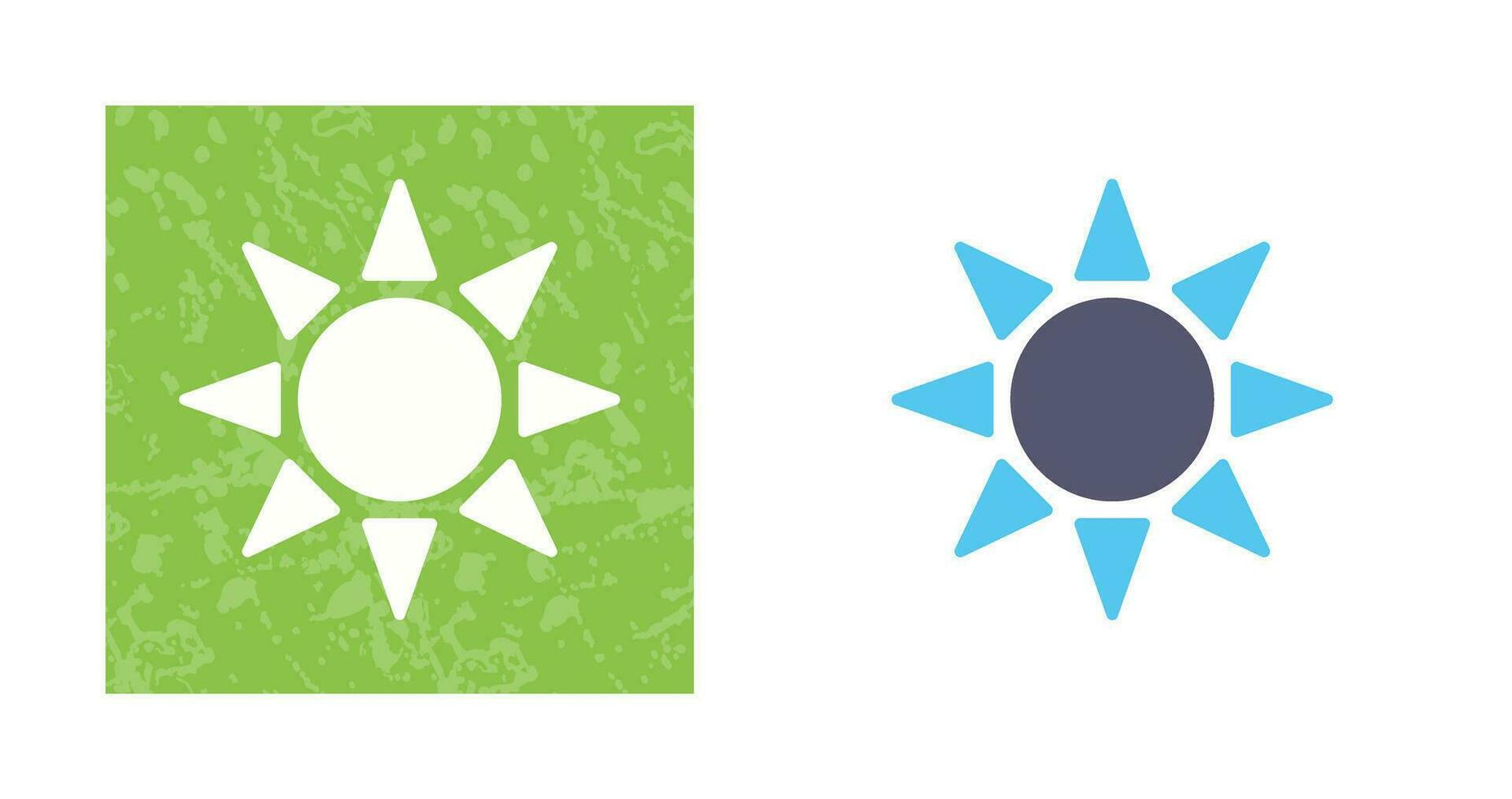 UV Radiation Vector Icon