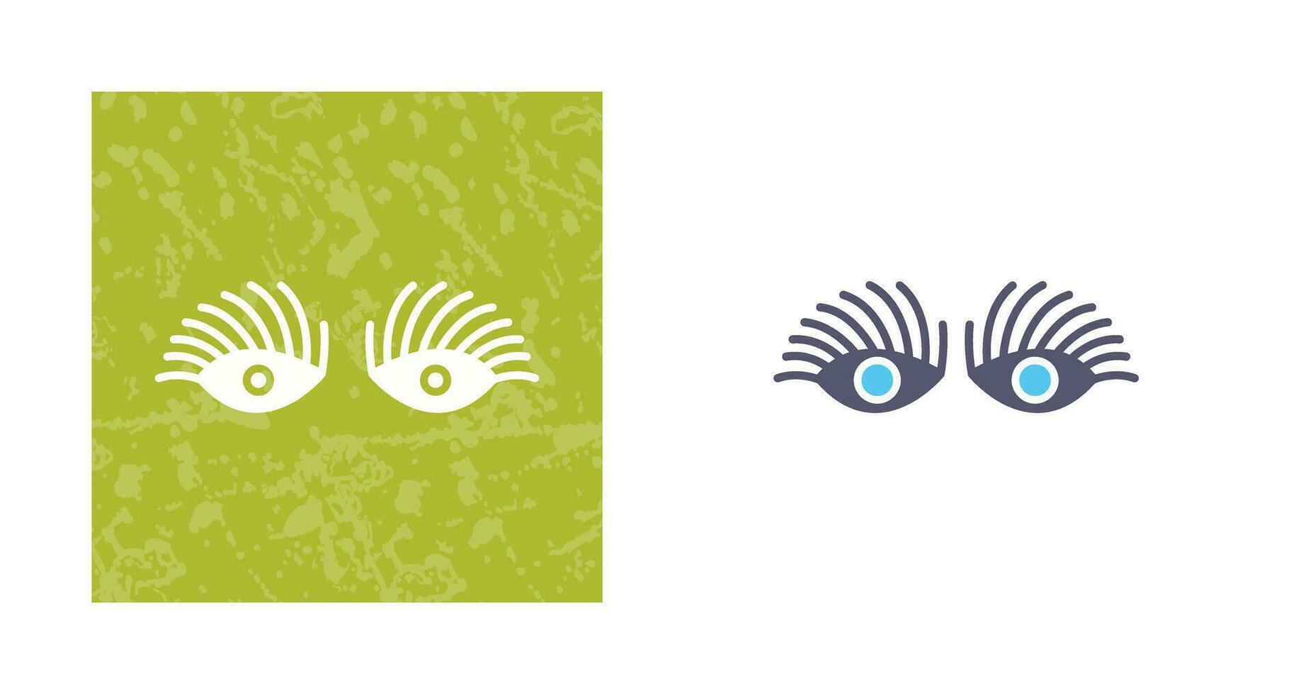 Longlashes Vector Icon