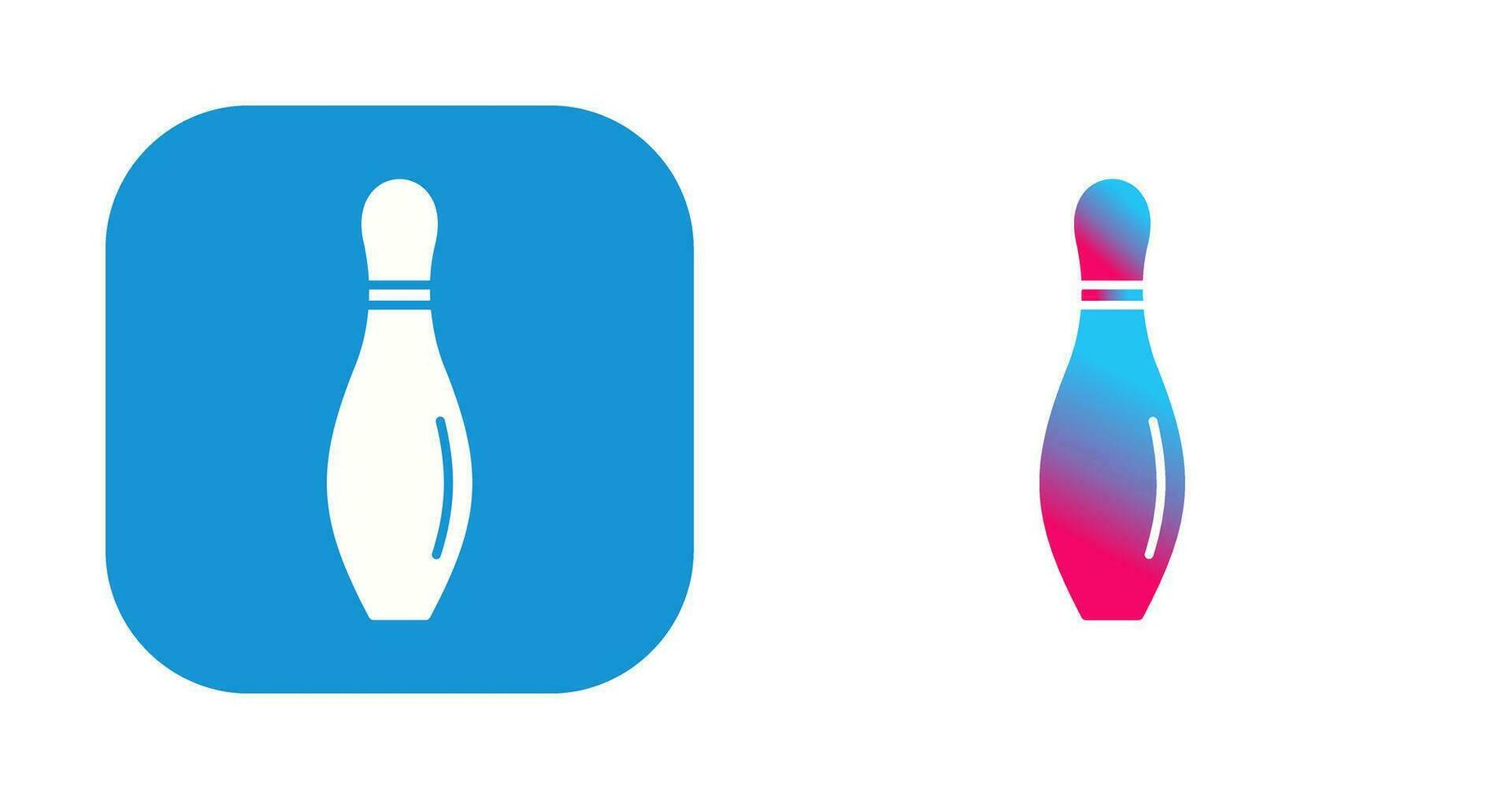 Bowling Pin Vector Icon