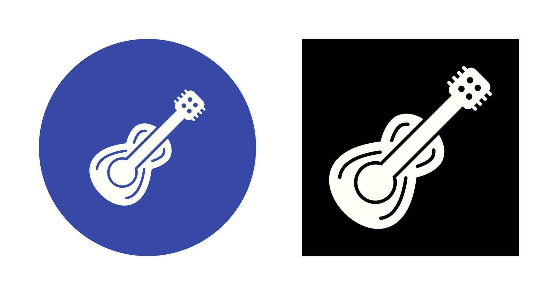 icono de vector de guitarra