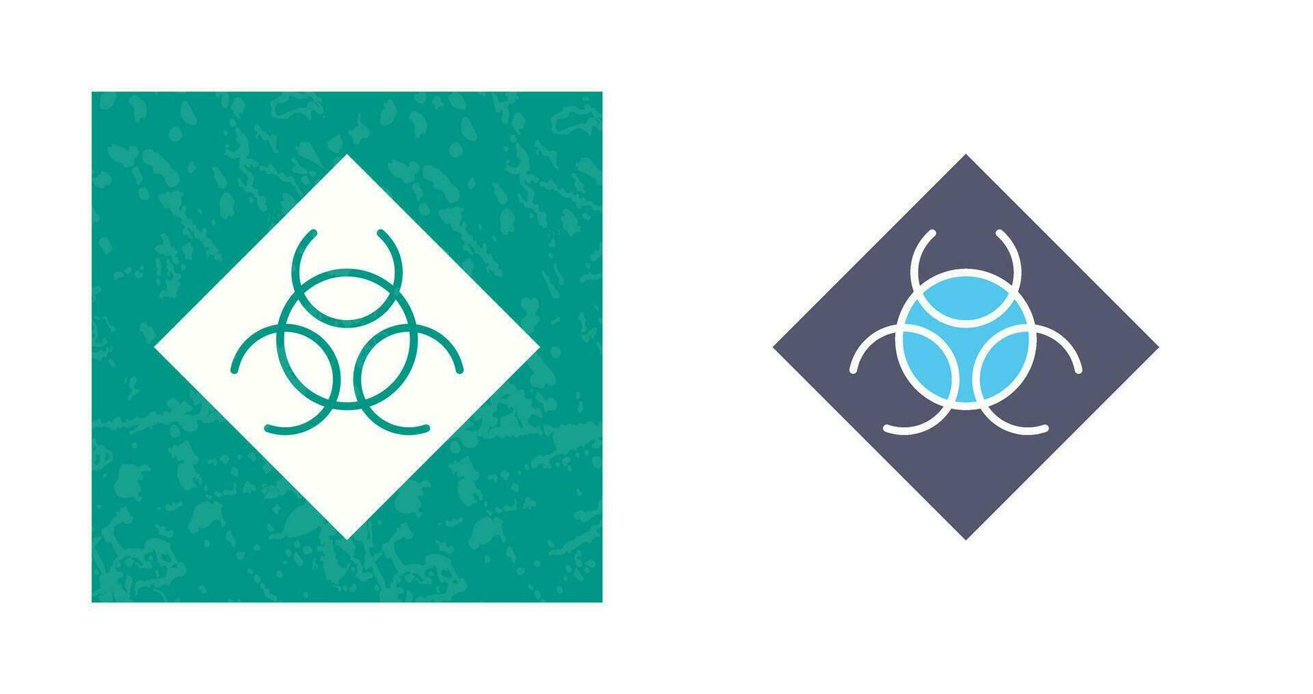 Biological Hazard Vector Icon