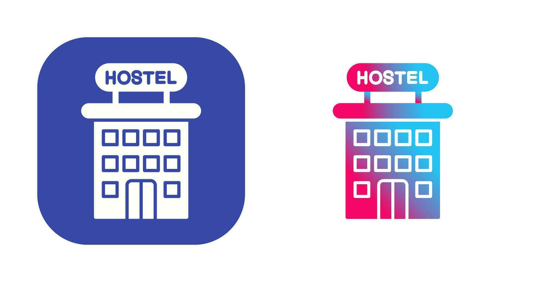 Hostel Vector Icon