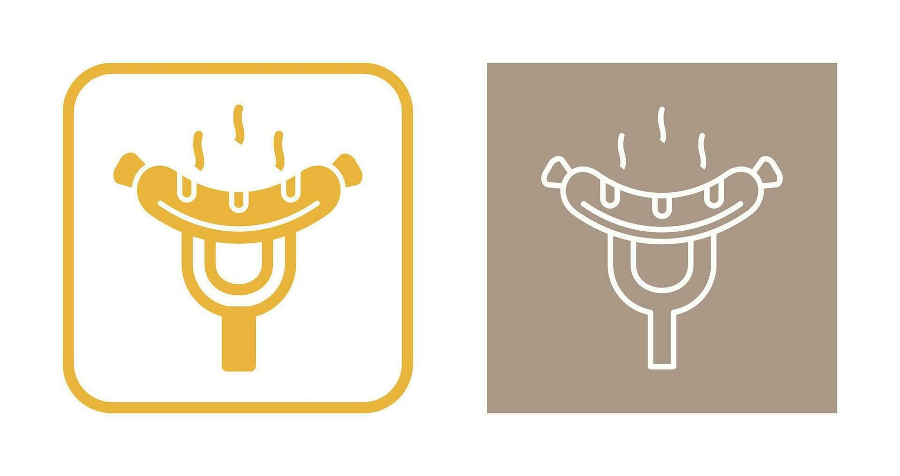 Sausage Vector Icon