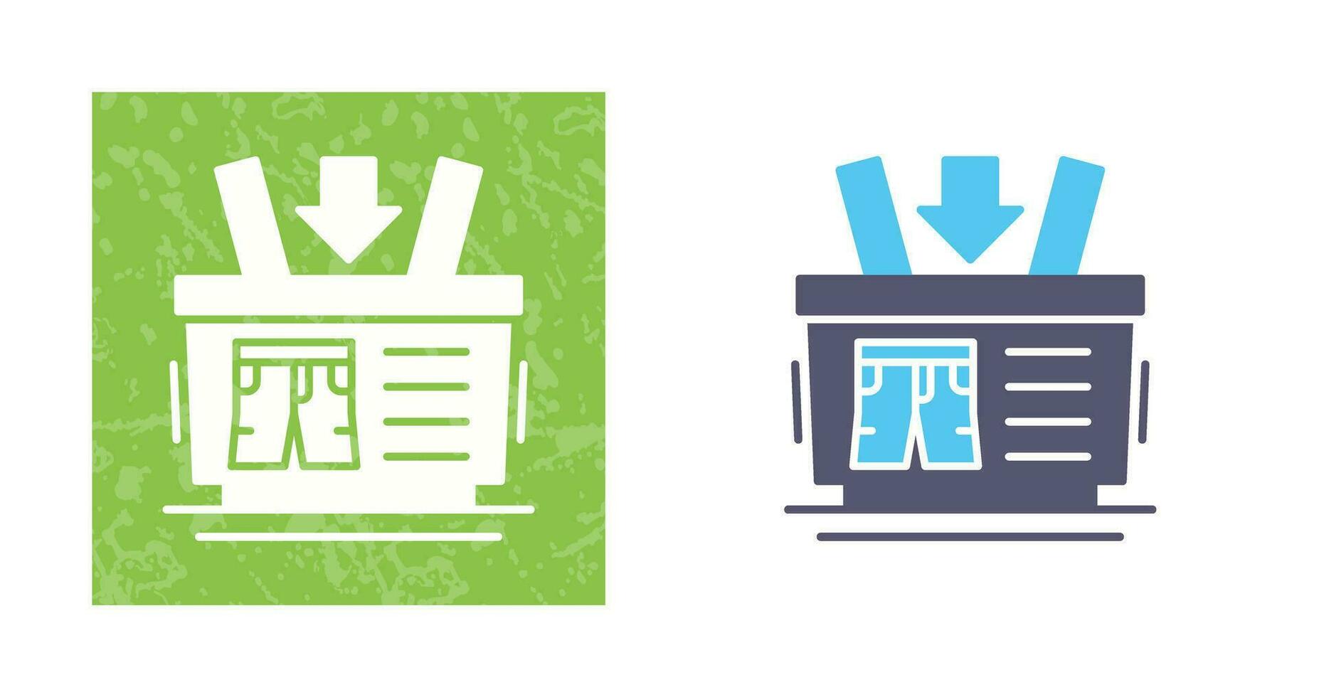 Shopping Basket Vector Icon
