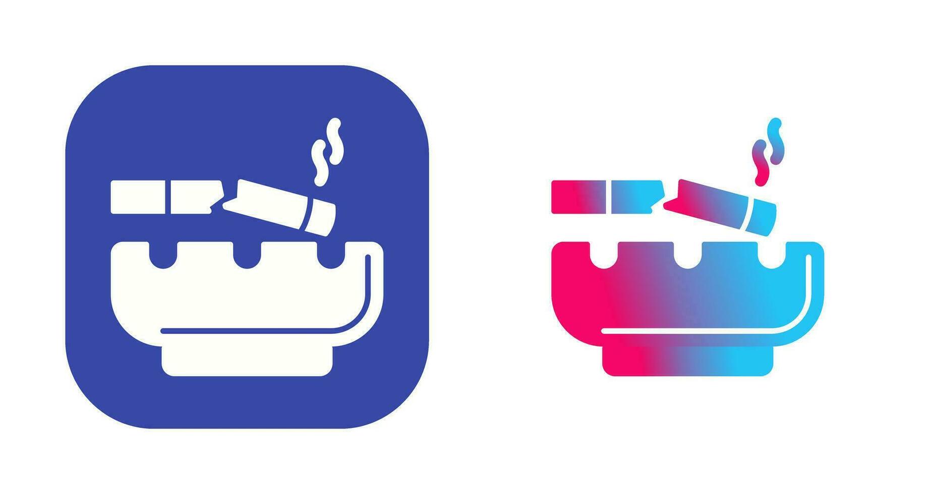 Broken Cigarette Vector Icon