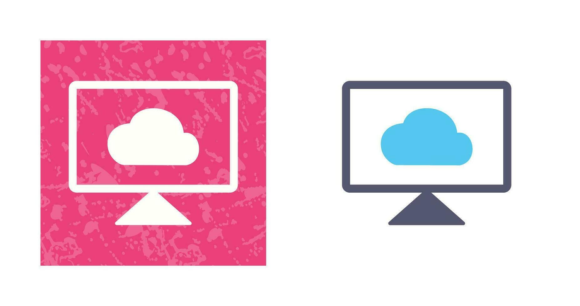 Cloud System Vector Icon