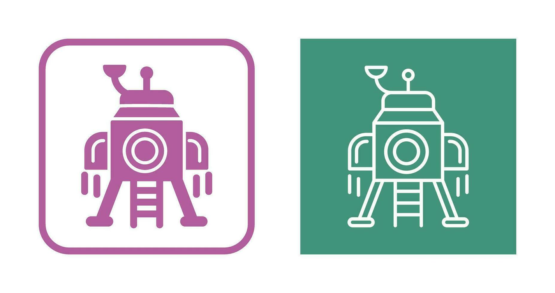 Lander Vector Icon