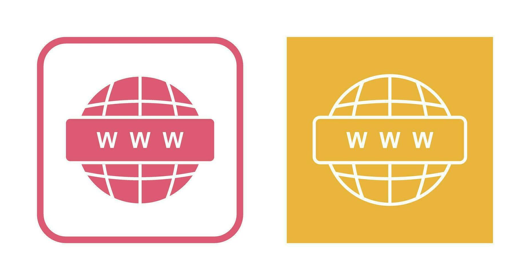 World Wide Web Vector Icon