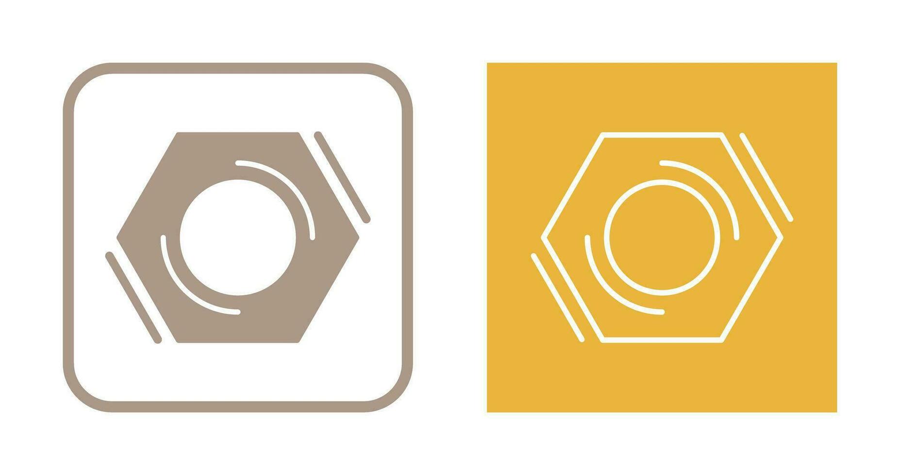 Nut Vector Icon