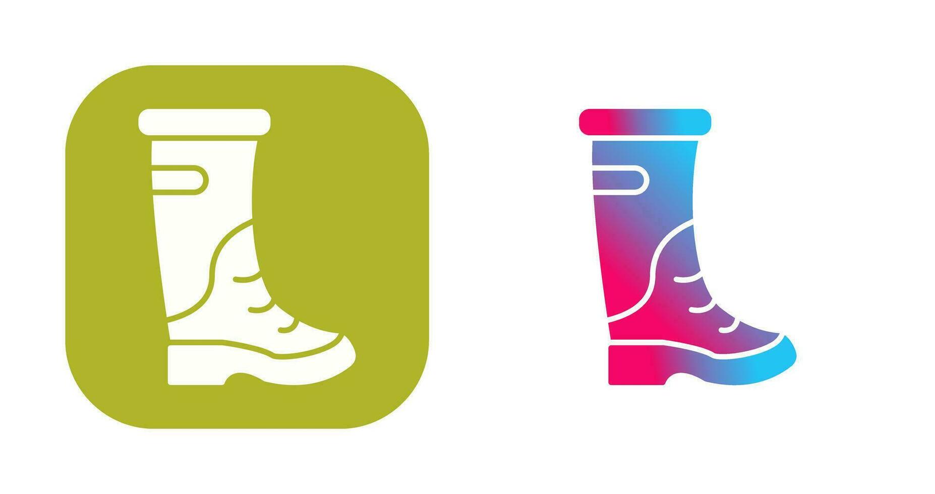 Rain Boots Vector Icon