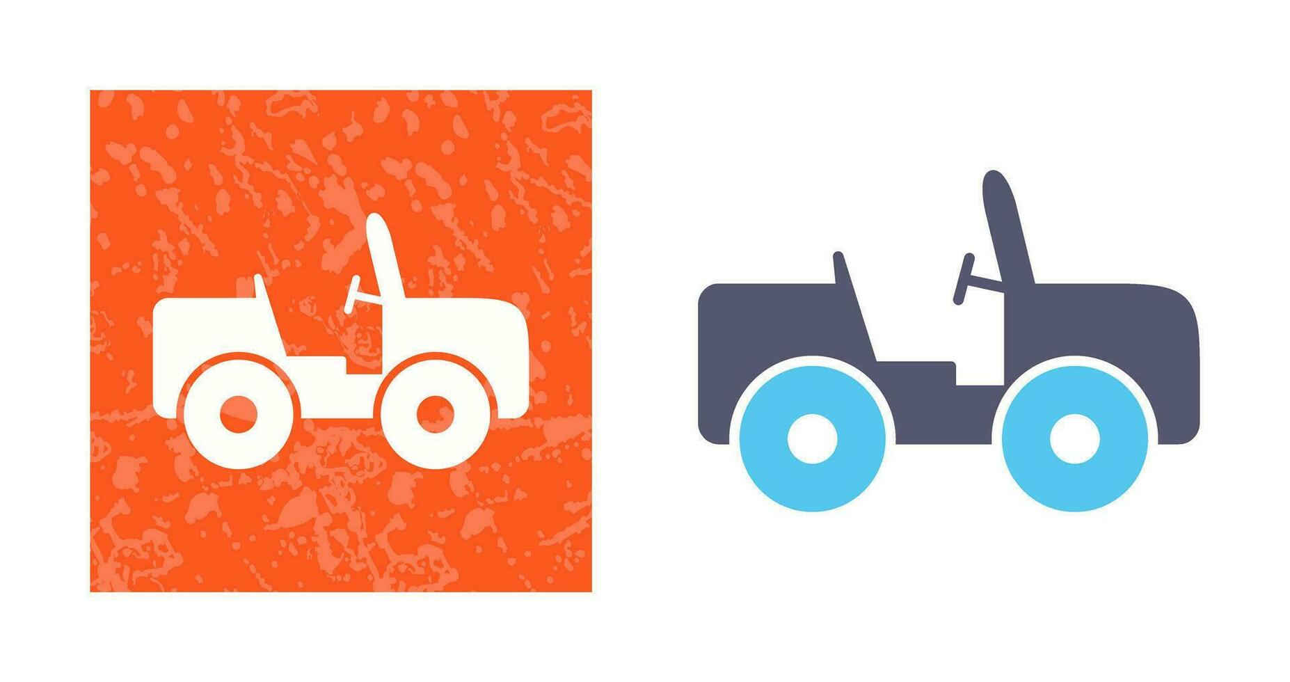 Safari Jeep Vector Icon