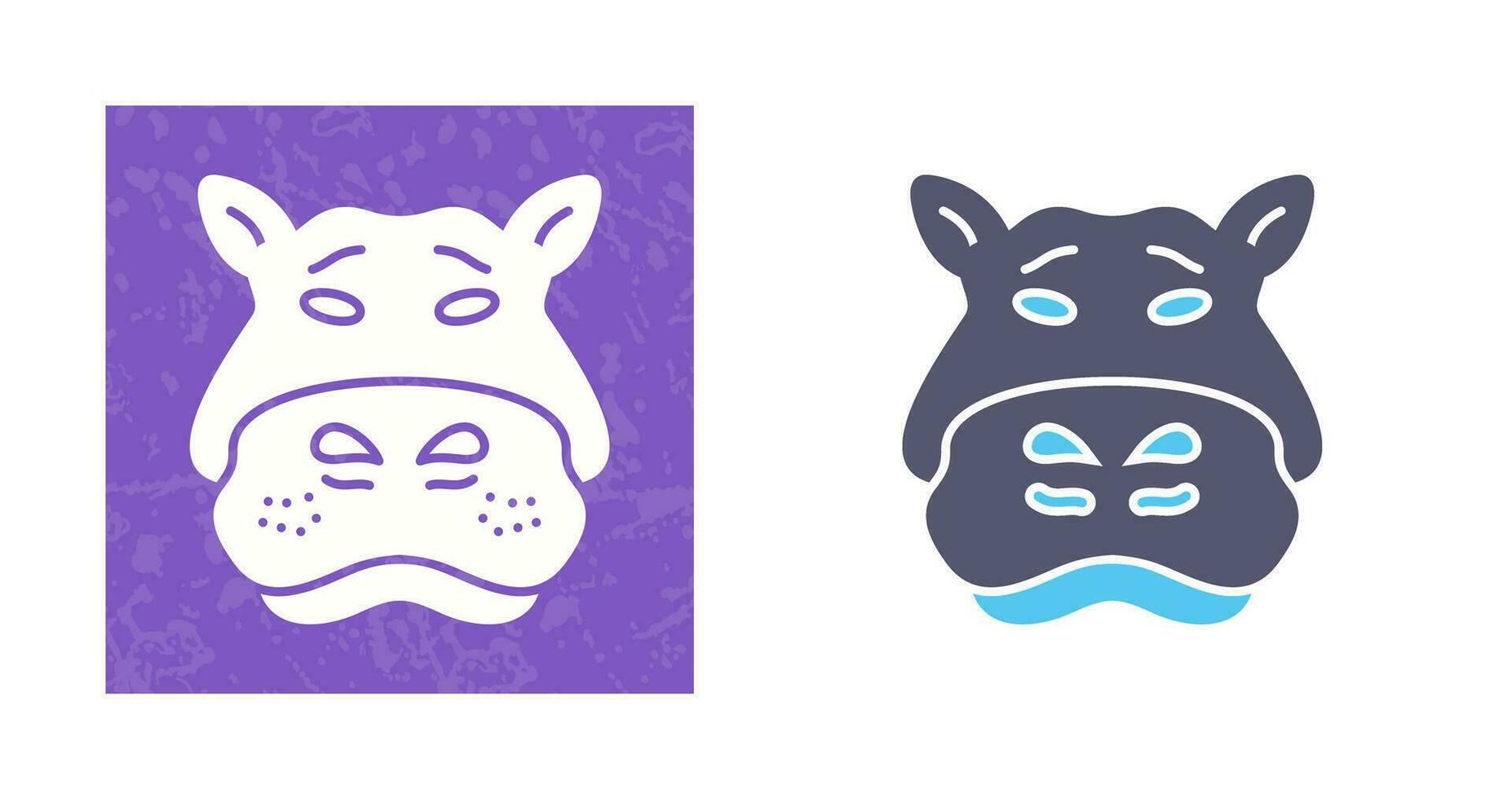 Hippo Vector Icon