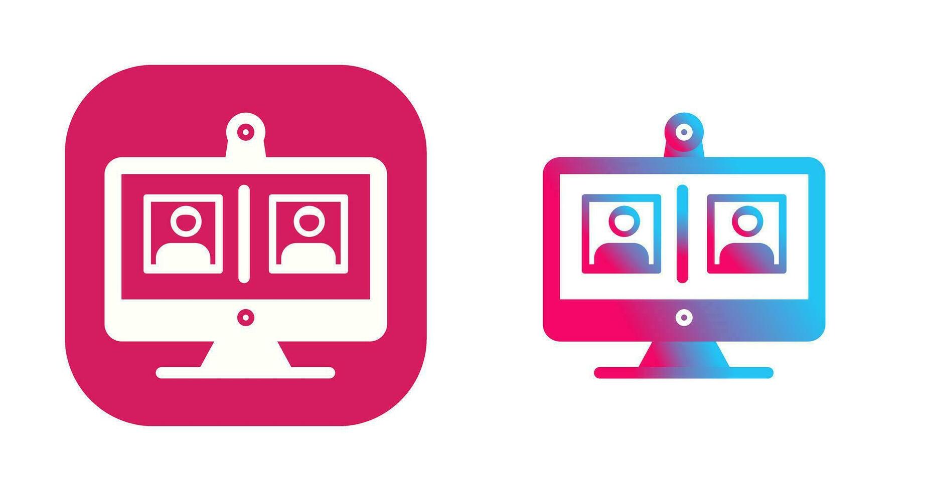 Videocall Vector Icon